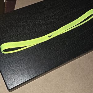 Nike Yellow headband hair accessory youth adult white hair band accessories Slim